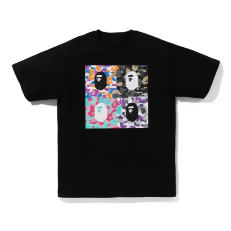 『S-3XL』大活躍 高級感 カジュアル 快適 軽量 合わせやすい プリントＴシャツ