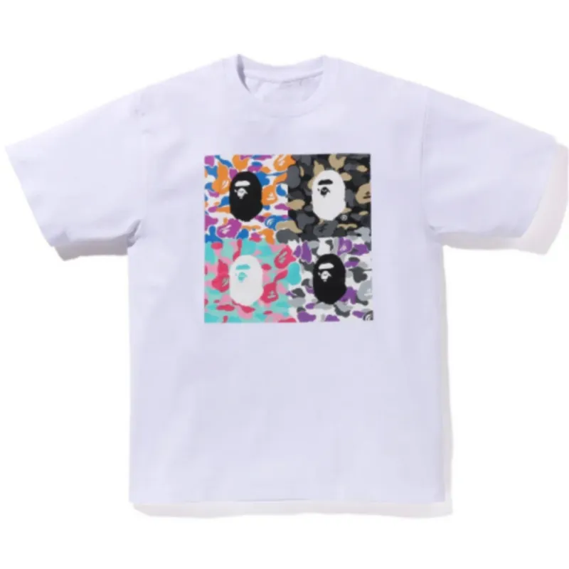 『S-3XL』大活躍 高級感 カジュアル 快適 軽量 合わせやすい プリントＴシャツ