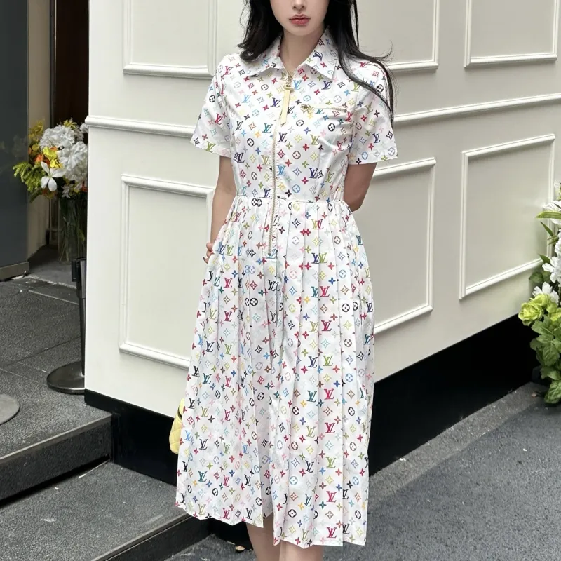 『S-L』美人度アップ トレンド 高品質 快適 スウィート可愛い カラフル ワンピース