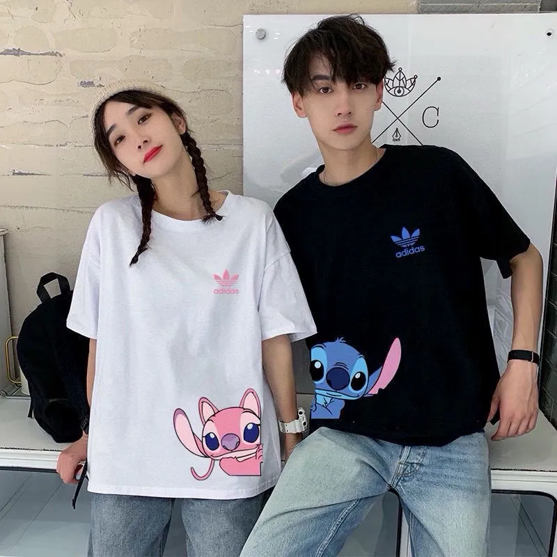 『S-2XL』フィット感 シンプル 好感度UP 最愛の一着 カップル向け Tシャツ