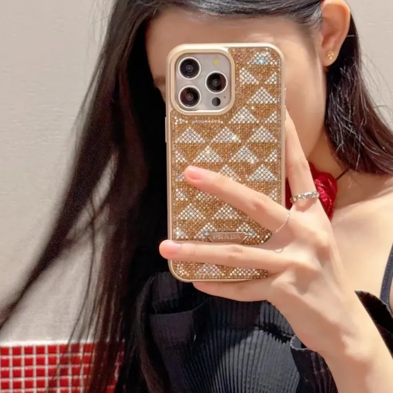 絶対欲しい 高品質 トレンド カラフル スウィート ラメ入り スマホケース