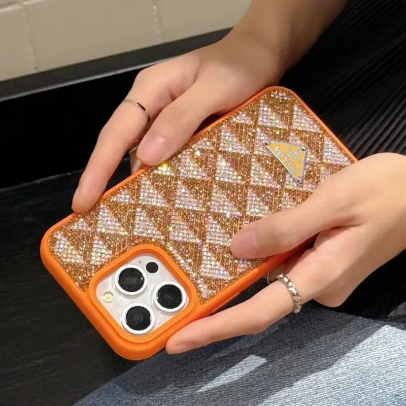 絶対欲しい 高品質 トレンド カラフル スウィート ラメ入り スマホケース