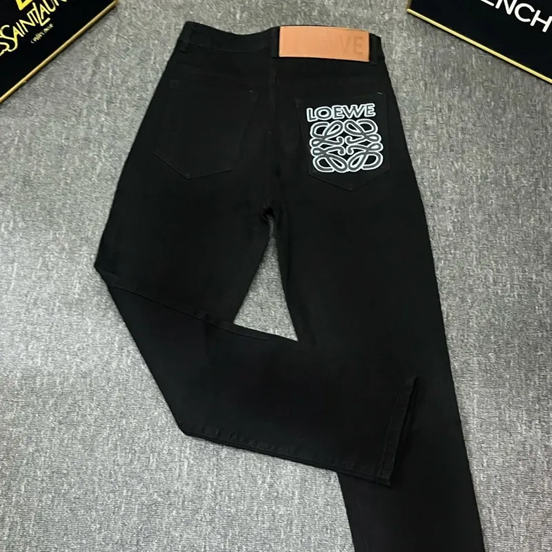 『S-3XL』気質満点 ストレッチ クラシック シンプル 合わせやすい 男性用ジーンズ
