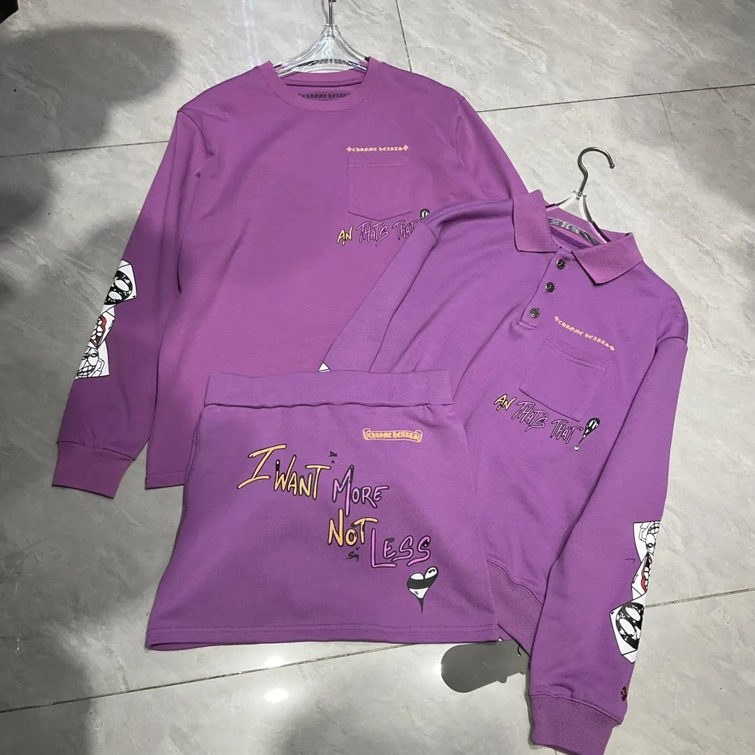 『S-L』新作 白肌見え グレープパープルシリーズ ロンTシャツ ポロカラーTシャツ スカート