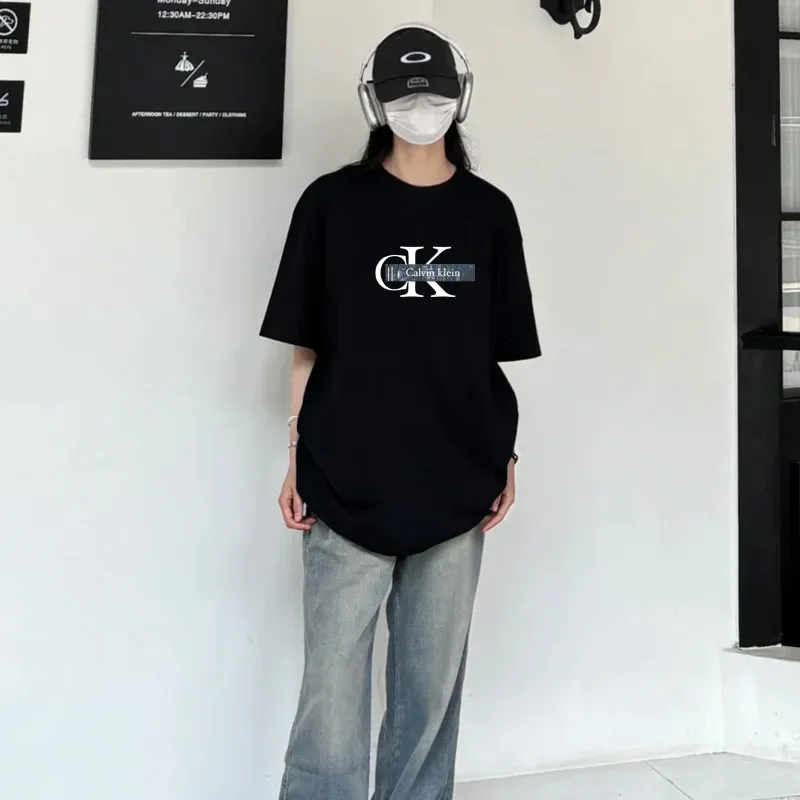 『S-3XL』トレンド ロゴ入り ミニマルスタイル ストレッチ性あり 軽やか Tシャツ