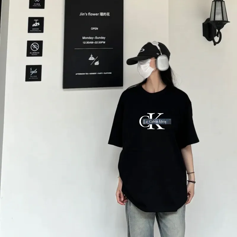 『S-3XL』トレンド ロゴ入り ミニマルスタイル ストレッチ性あり 軽やか Tシャツ