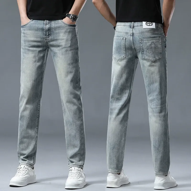 『M-3XL』大好評 魅力的 スタイリッシュ 快適 通気性 高品質 カジュアル モダン 男性用ジーンズ