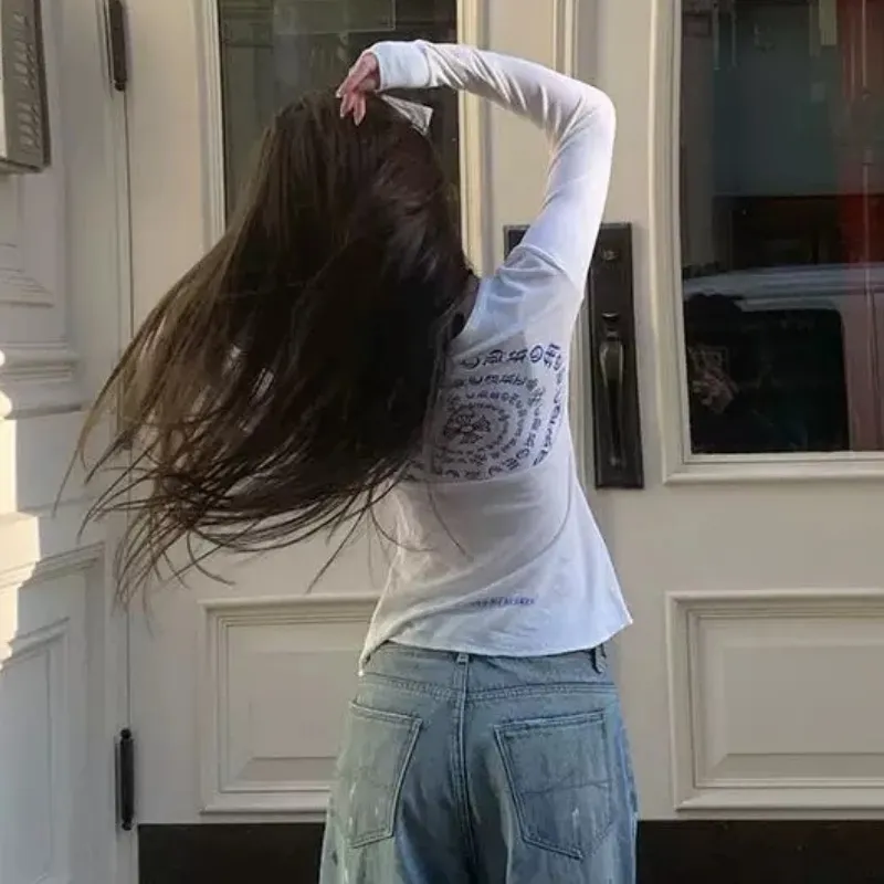 『S-L』女子マスト 着瘦せ 若見えトレンド クラシック 快適 セクシー 長袖Tシャツ
