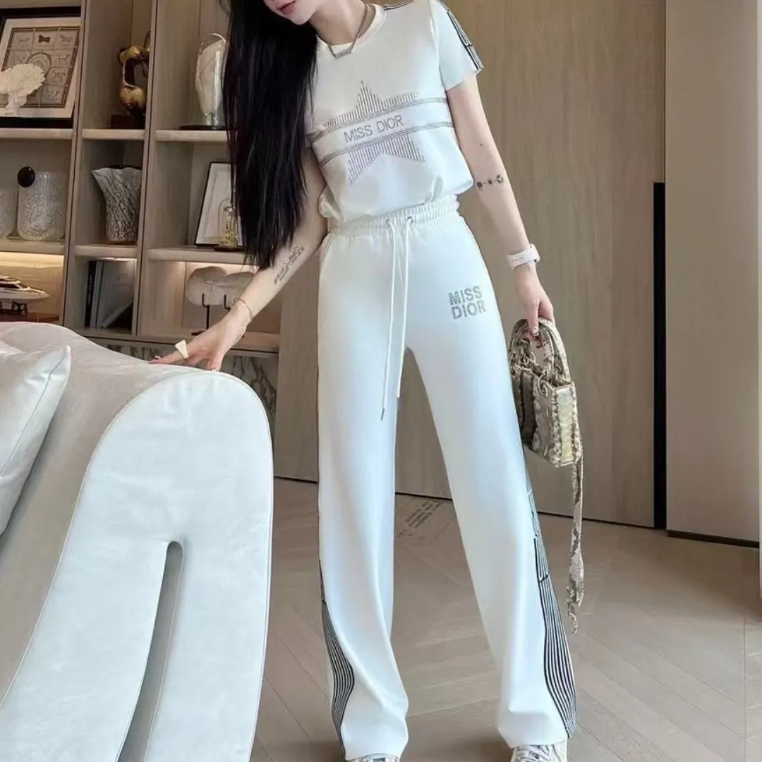 『フリーサイズ』着回し最強 人気爆発中 柔らかい スタイリッシュ トレンド パンツ Ｔシャツ セットアップ