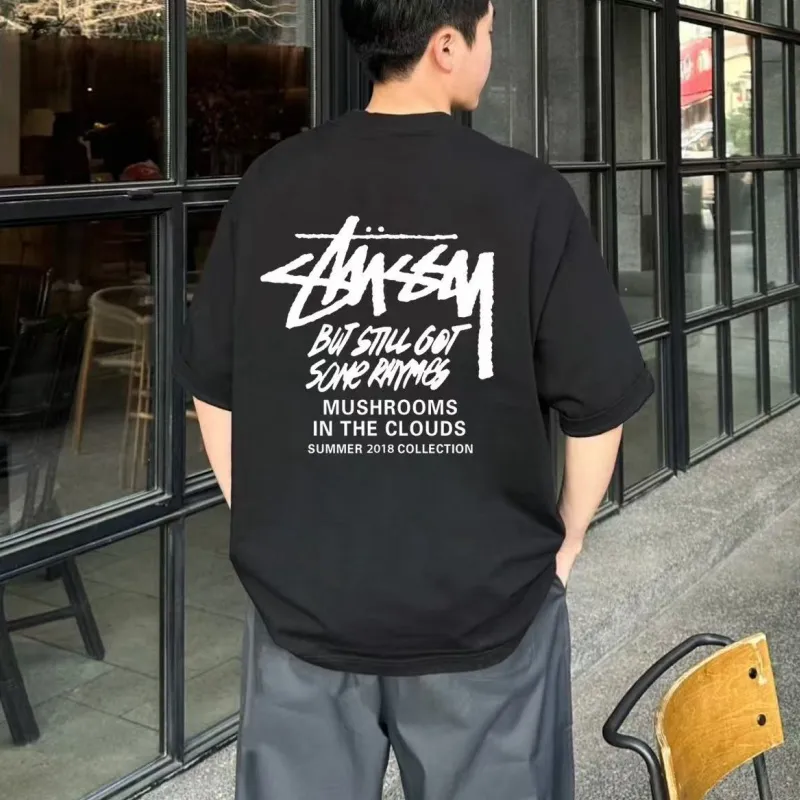 『S-3XL』気質満点 トレンド シンプル カジュアル 高品質 通気性 クールプリント Ｔシャツ