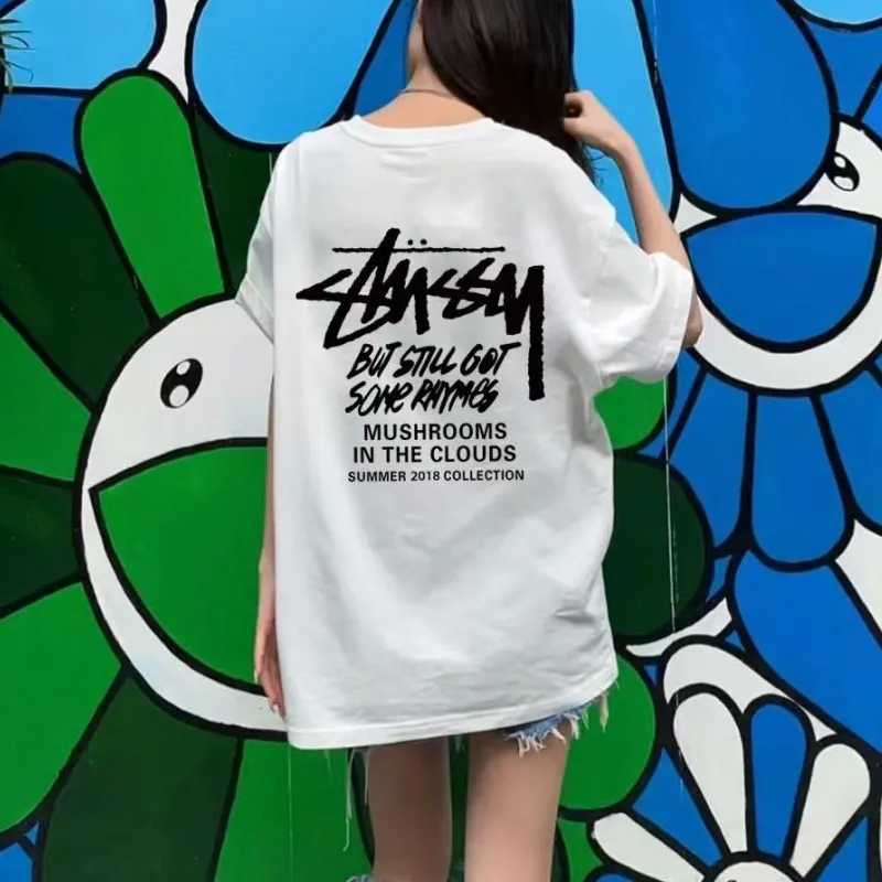 『S-3XL』気質満点 トレンド シンプル カジュアル 高品質 通気性 クールプリント Ｔシャツ
