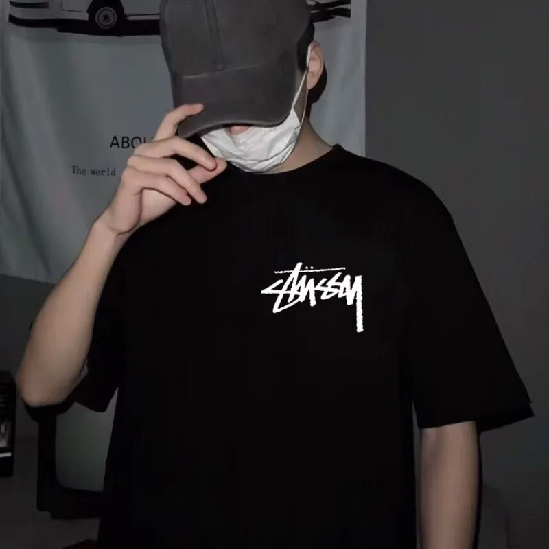 『S-3XL』取り入れたい ゆったり快適 シンプル カジュアル プリントＴシャツ