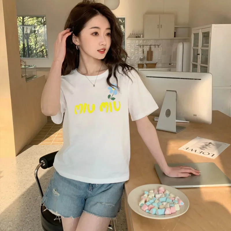『S-XL』美人度アップ 元気いっぱい 柔らかい フレンチ ムード スリム 軽量 通気性 Tシャツ