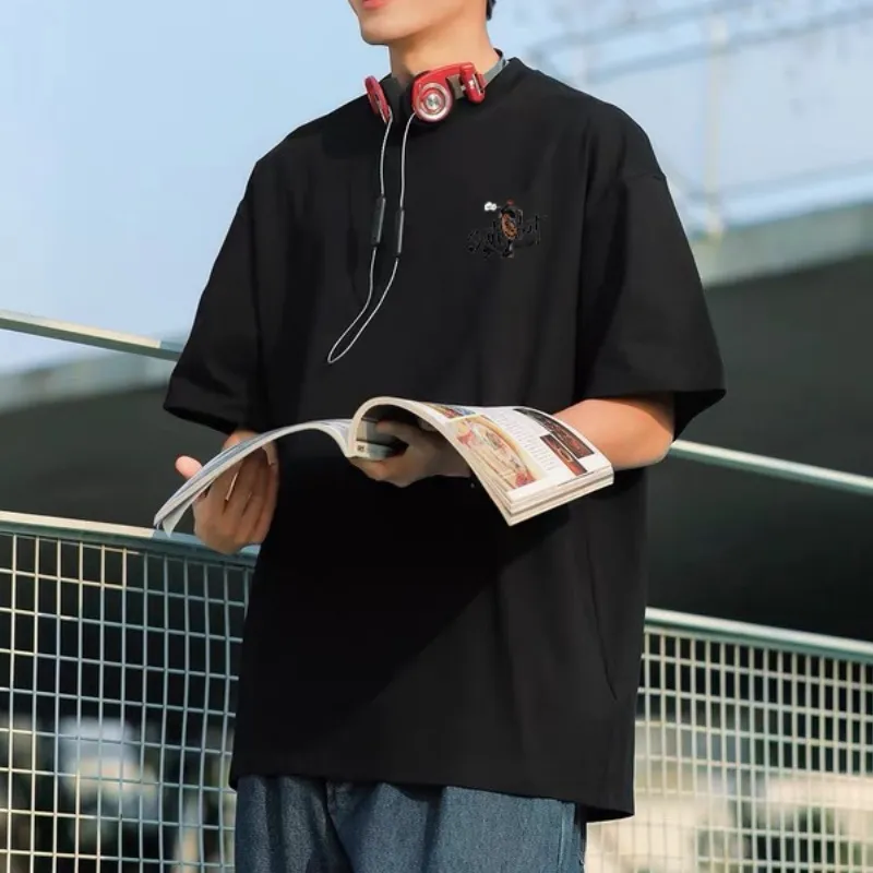『S-3XL』元気いっぱい トレンド シンプル カジュアル 快適 通気性 Ｔシャツ