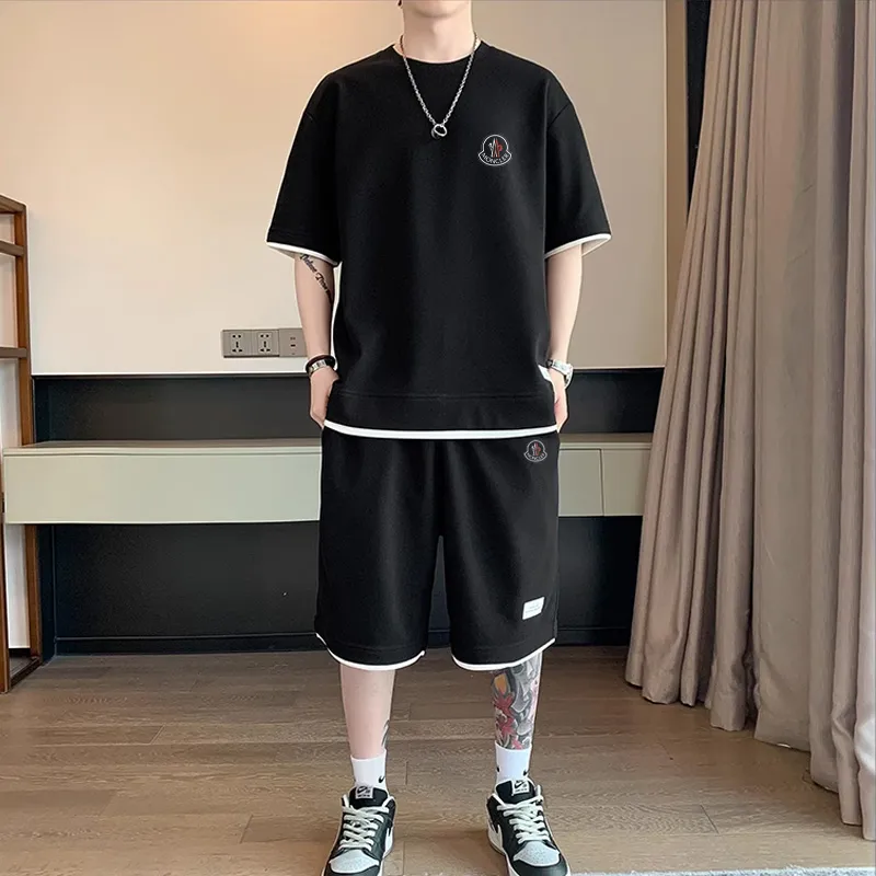 『S-3XL』人気上昇中 トレンド シンプル カジュアル スポーツ 快適 通気性 高品質 セット