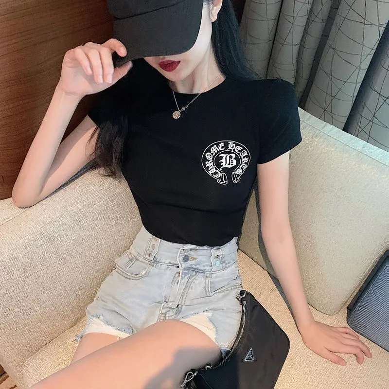 『S-2XL』圧倒的セクシー 絶対欲しい クール おしゃれ ロマンティック フレンチ Tシャツ