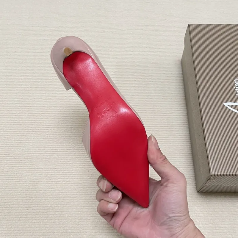 『34-41』春先新作トレンド 高級感 クラシック エレガント 赤底ハイヒール