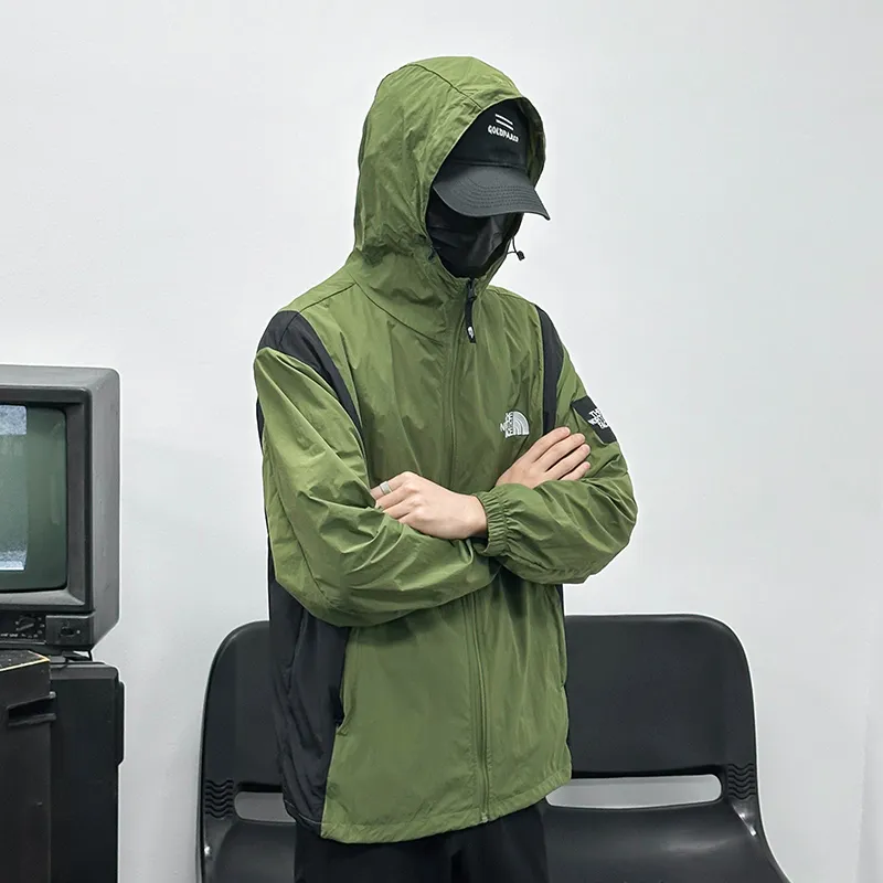 『XS-2XL』気質満点 取り入れたい 新作 リラックス アウトドア 刺繍入り UVカットジャケット