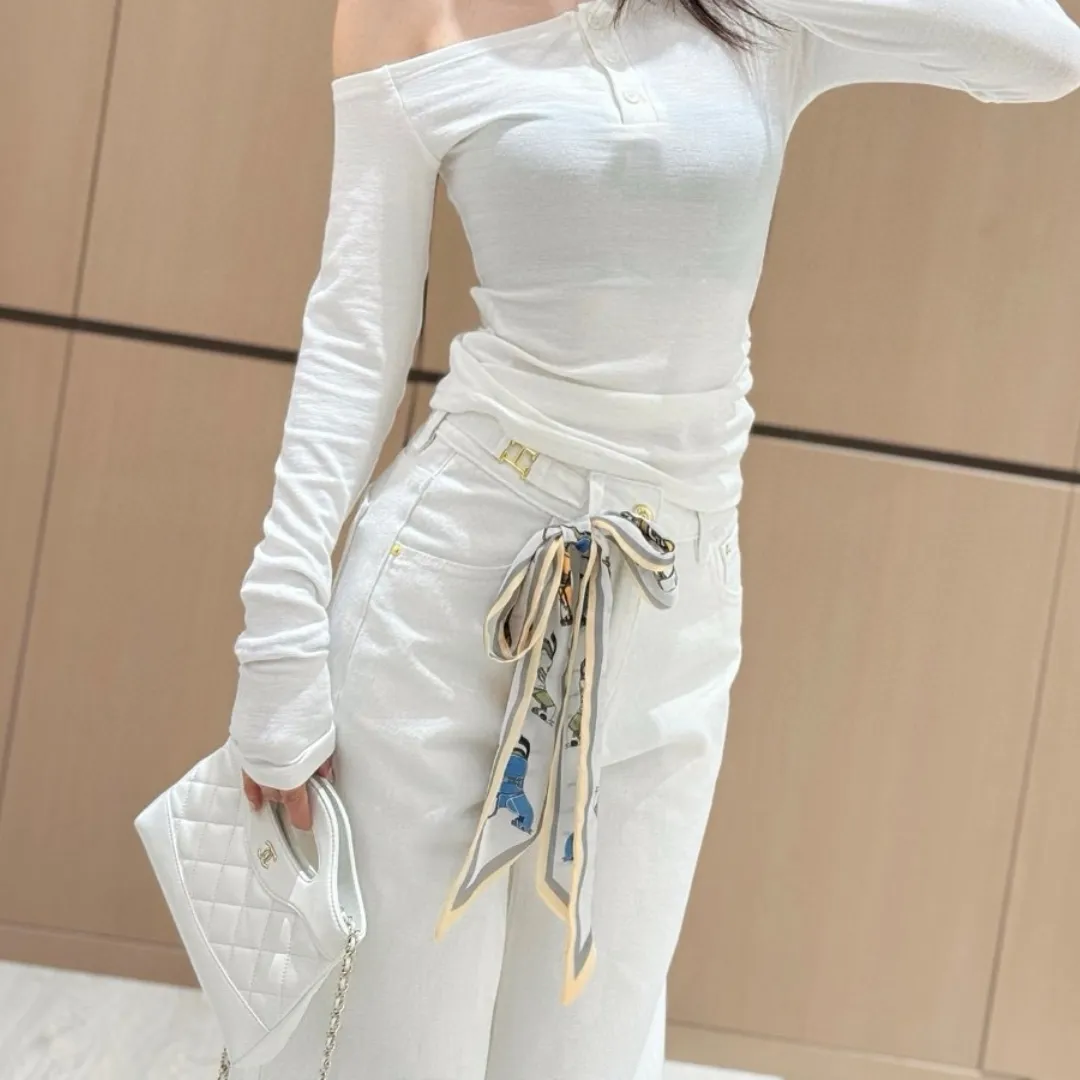 『S-L』大好評 優しい雰囲気 最愛の一着 スタイリッシュ トレンド クラシック エレガント ジーンズ
