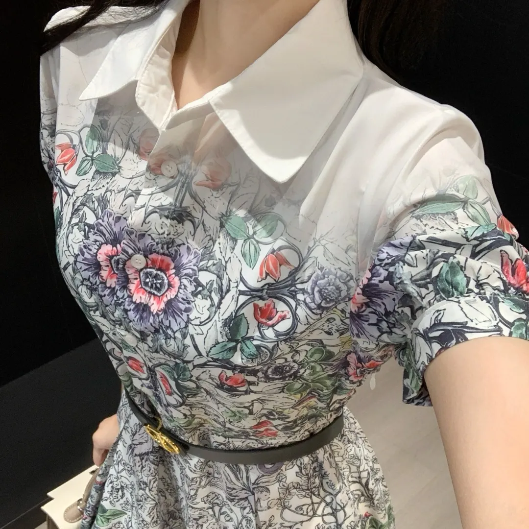 『S-L』魅力的 売り切れ必至 洗練された モダン ユニーク フェミニン リッチ ワンピース