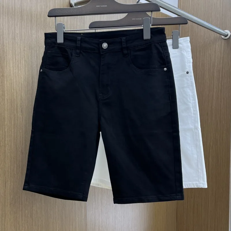 『S-2XL』絶対欲しい トレンド 高品質 快適 カジュアル シンプルなストレートデニムショーツ