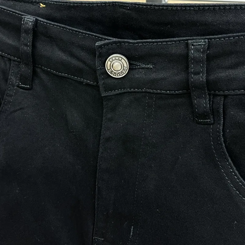『S-2XL』絶対欲しい トレンド 高品質 快適 カジュアル シンプルなストレートデニムショーツ