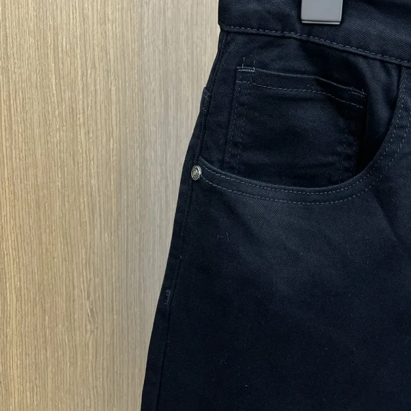 『S-2XL』絶対欲しい トレンド 高品質 快適 カジュアル シンプルなストレートデニムショーツ