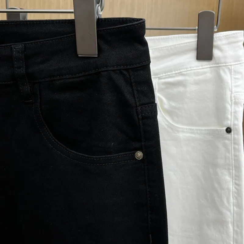 『S-2XL』絶対欲しい トレンド 高品質 快適 カジュアル シンプルなストレートデニムショーツ