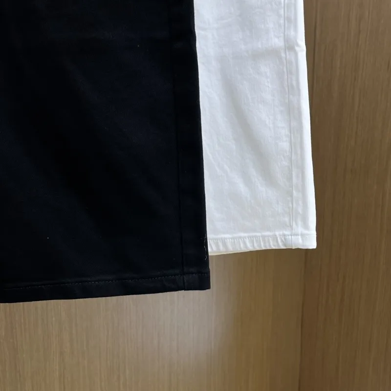 『S-2XL』絶対欲しい トレンド 高品質 快適 カジュアル シンプルなストレートデニムショーツ