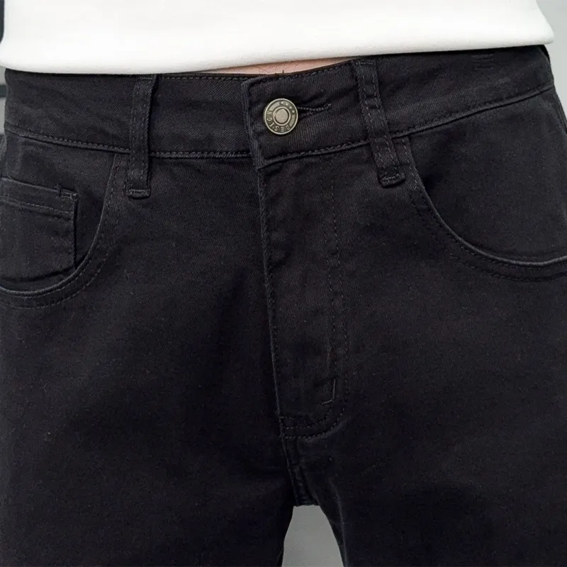 『M-3XL』大人らしい トレンド 高品質 快適 フィット感 クラシック カジュアル  ジーンズ