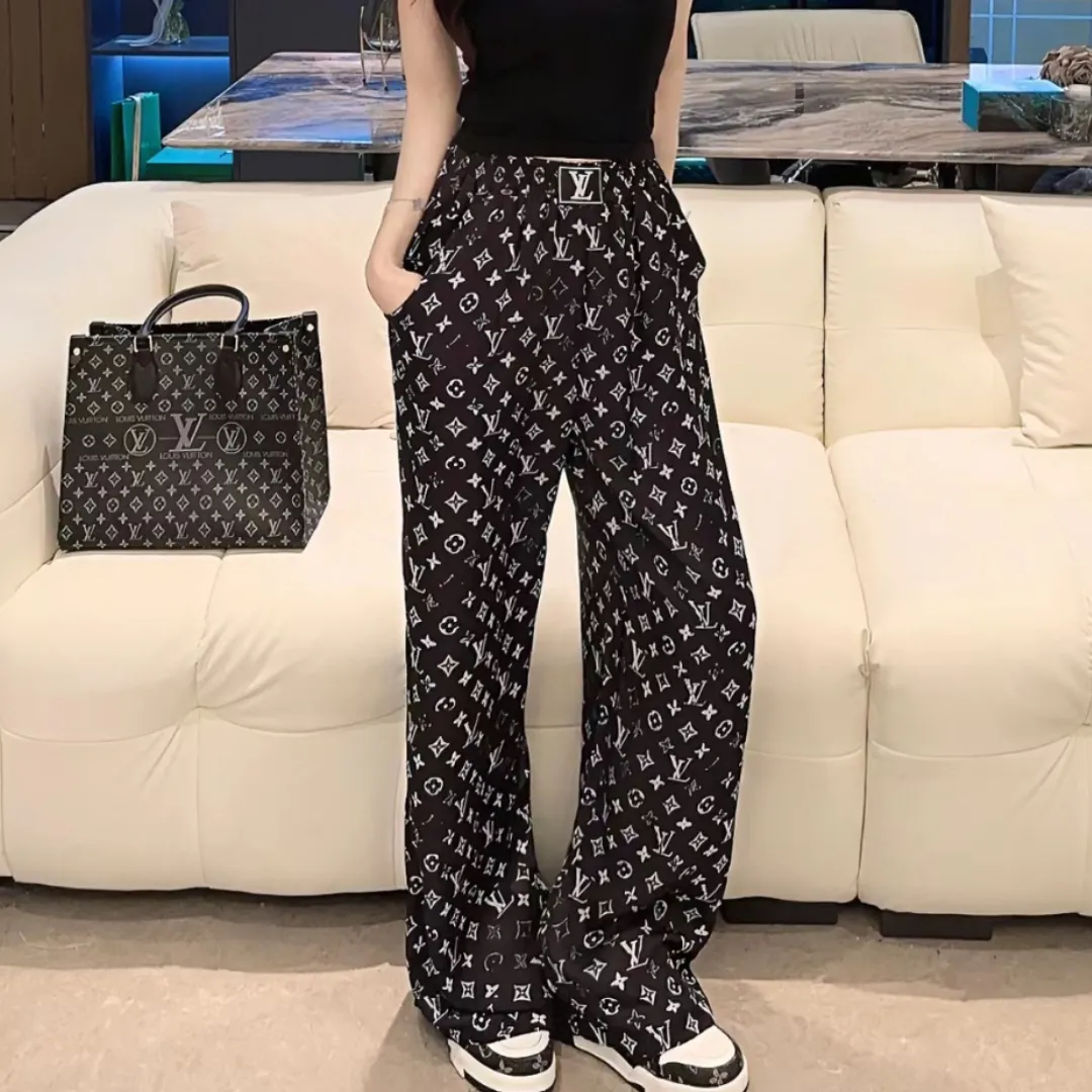 『S-L』脚長効果 細見え スタイルアップ 上品な印象 ジョギングパンツ カジュアルパンツ