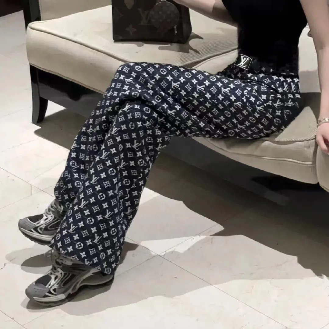 『S-L』脚長効果 細見え スタイルアップ 上品な印象 ジョギングパンツ カジュアルパンツ
