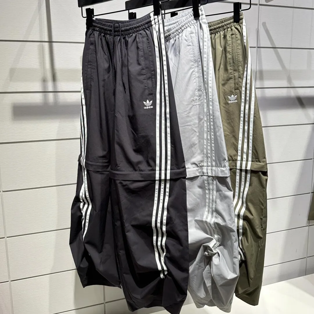 『M-2XL』脱着可能 2ウェイパンツ ショート＆ワイドパンツに変形できる 多機能デザイン ジャージーパンツ