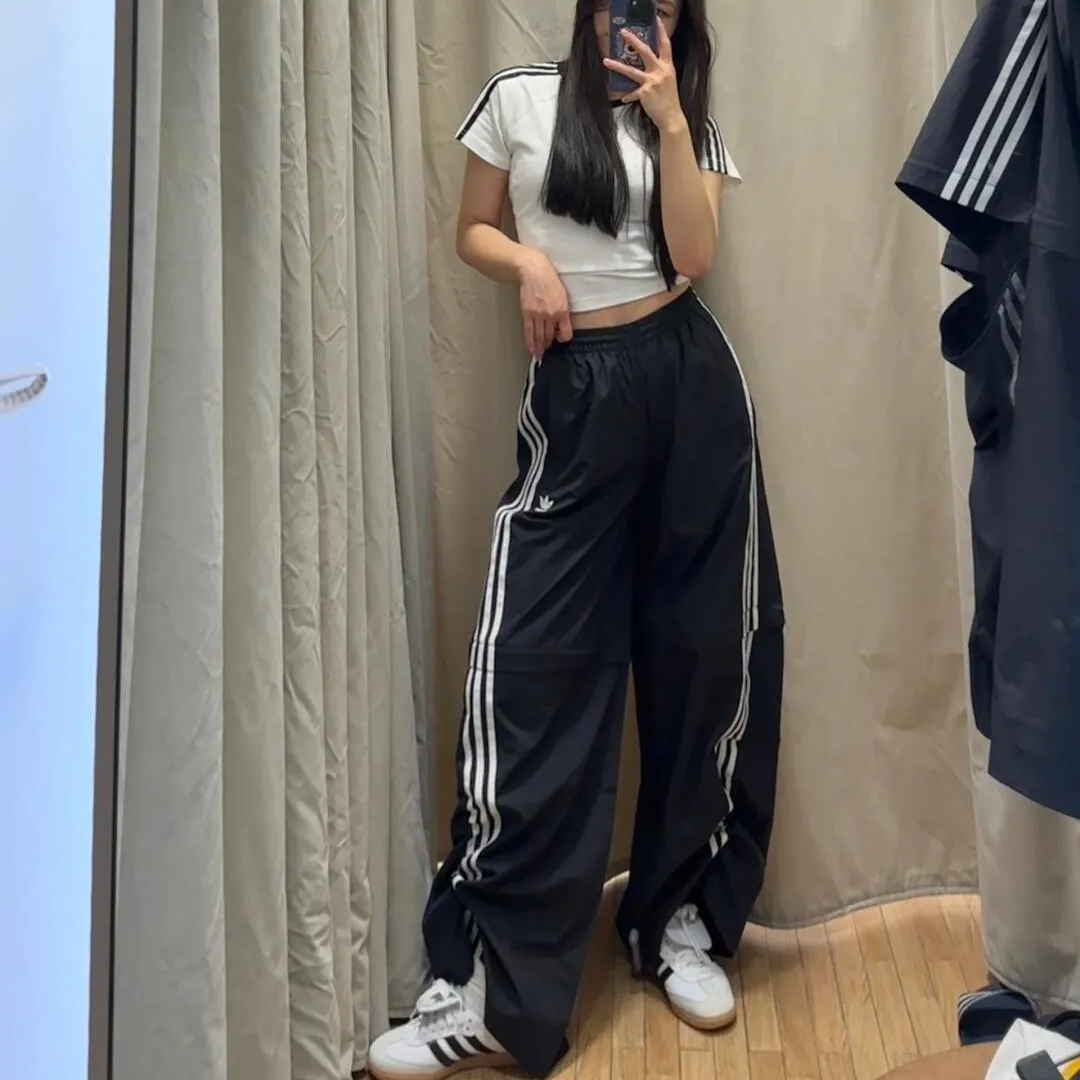 『M-2XL』脱着可能 2ウェイパンツ ショート＆ワイドパンツに変形できる 多機能デザイン ジャージーパンツ