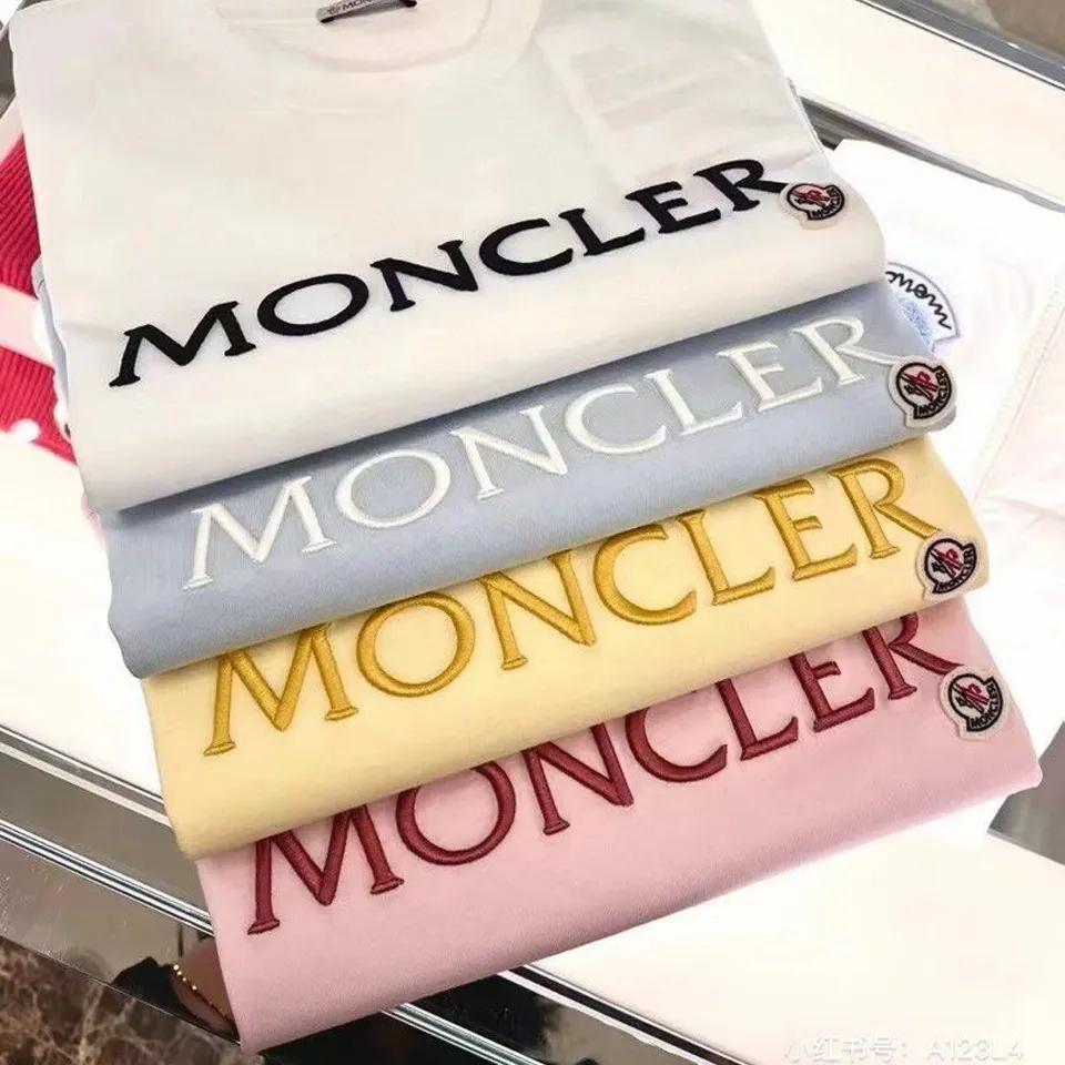 『S-4XL』春夏新着 元気いっぱい シンプル カジュアル クラシック快適 合わせやすい 刺繍Ｔシャツ