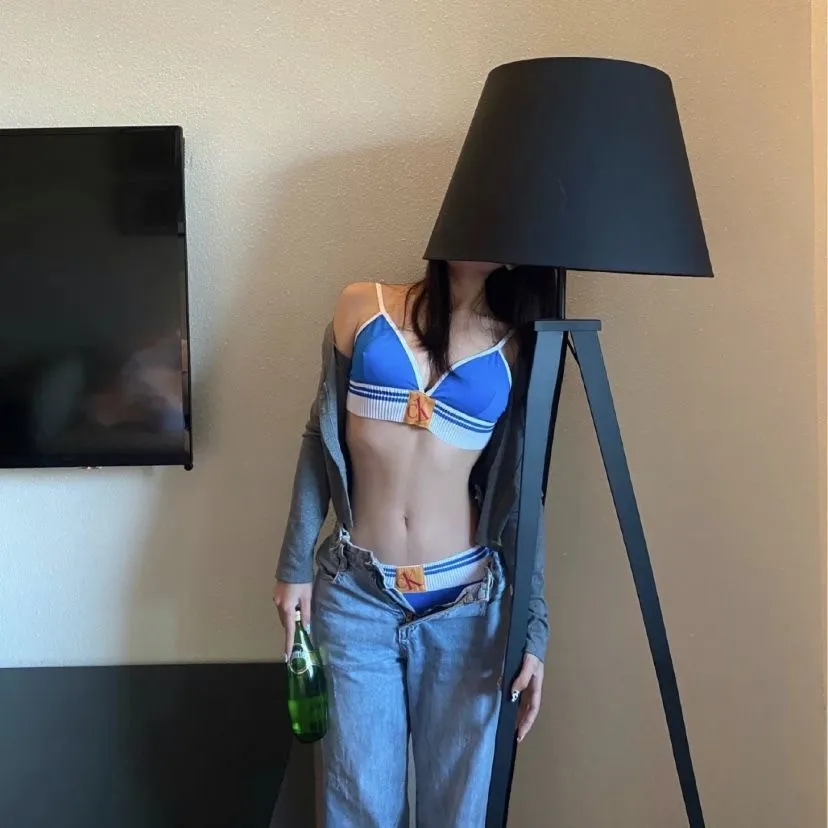 『S-L』美しい 毎日使える ストレスフリー  フィット感抜群 トレンドデザイン ランジェリーセット