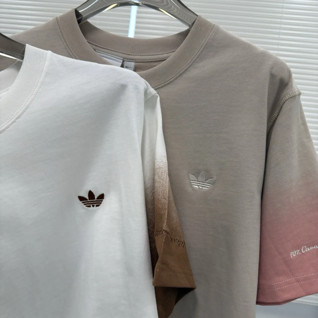 『S-2XL』ベーシック 汎用 綿100% グラデーション オーバーサイズ グラデーション半袖