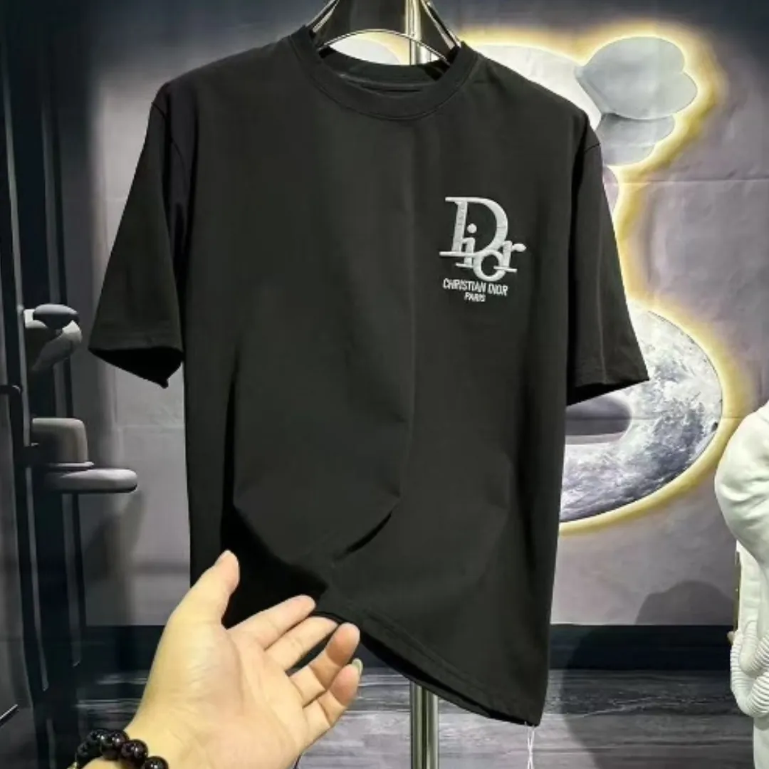 『M-3XL』春夏 新作 クルーネック おしゃれ メンズ トレンド ルーズ 半袖 Tシャツ
