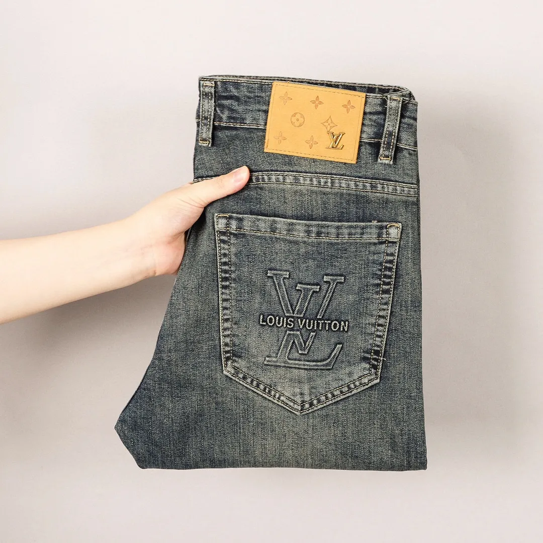 『S-2XL』クラシック ウォッシュ レトロ メンズ スリム スキニー ジーンズ
