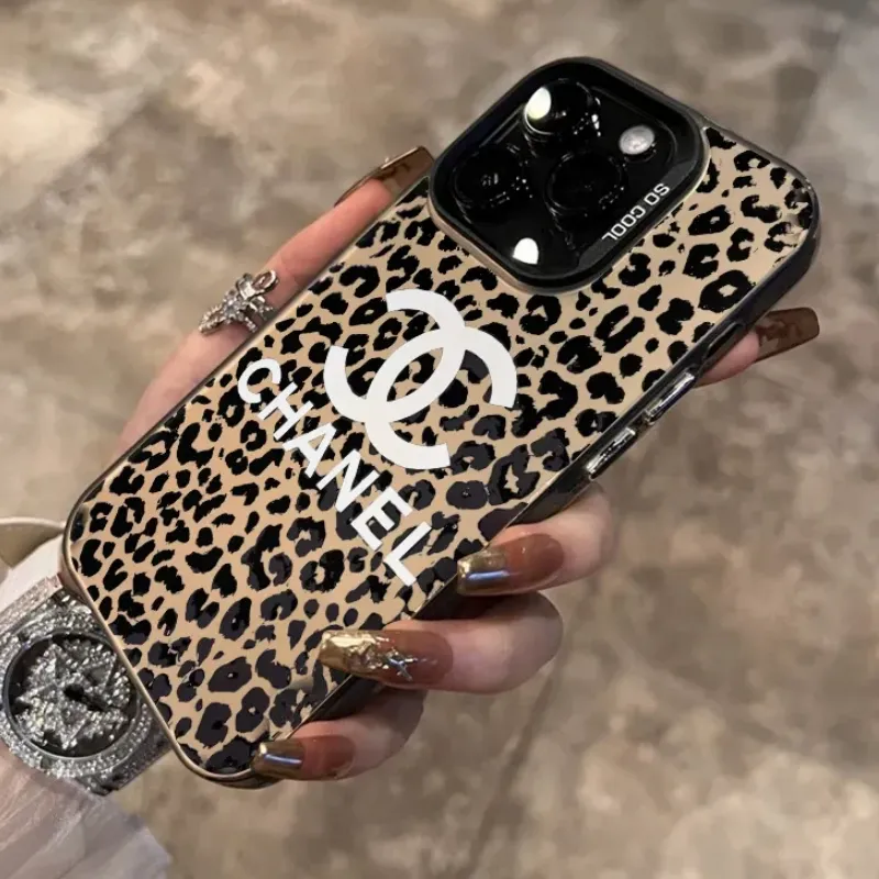 目立つ トレンド クラシック シンプルモダンクール ヒョウ柄 スマホケース