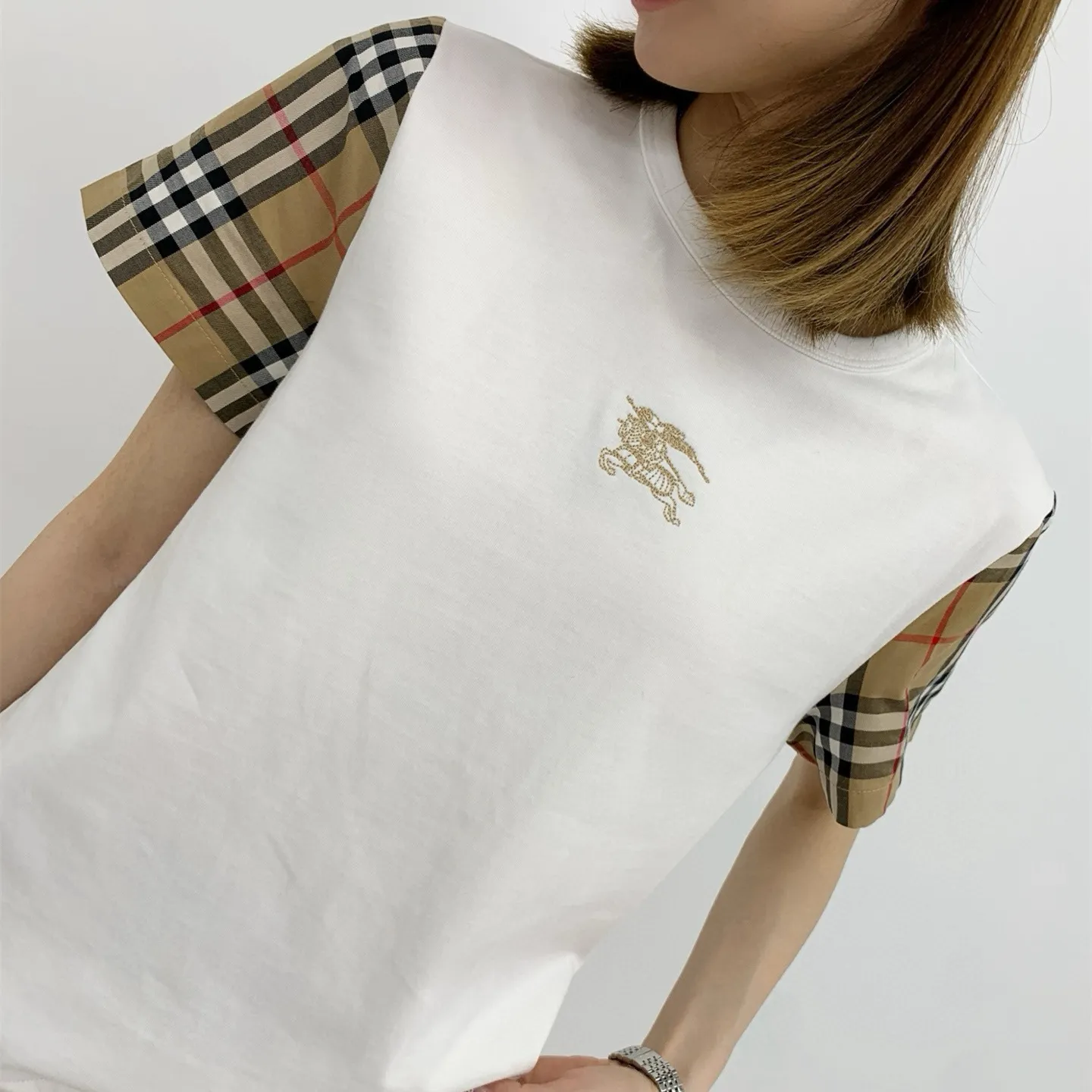 『S-L』オススメ 新作 シンプル 上品 ミニマリスト エレガント ディテール 魅力アップ Tシャツ