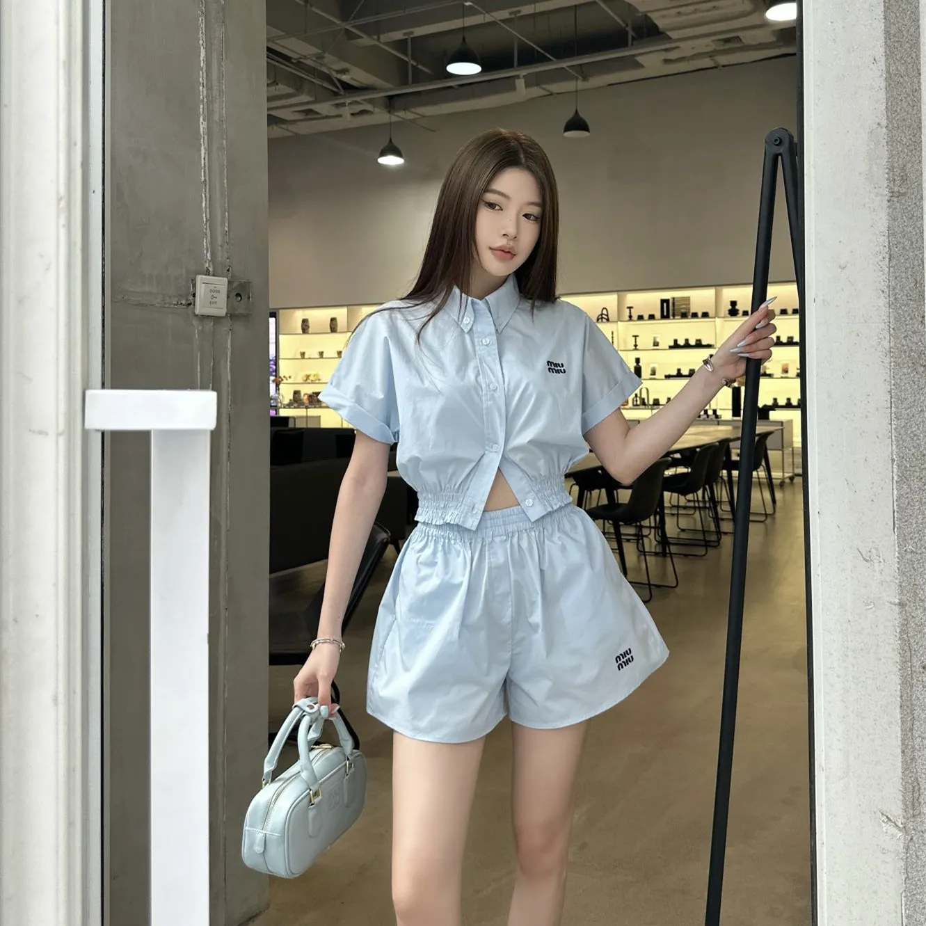 『S-L』夏の定番 綿100% 柔らか 快適 肌触り良好 通気性 半袖 シャツ ショーツ セットアップ