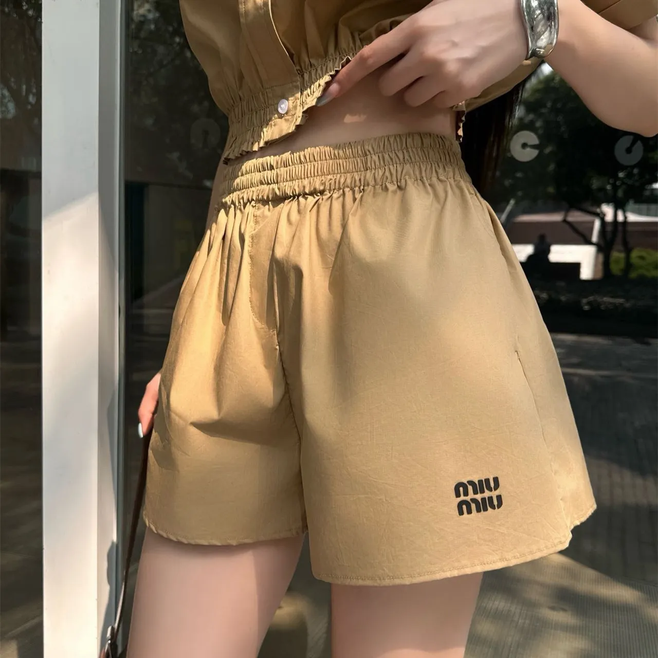 『S-L』夏の定番 綿100% 柔らか 快適 肌触り良好 通気性 半袖 シャツ ショーツ セットアップ