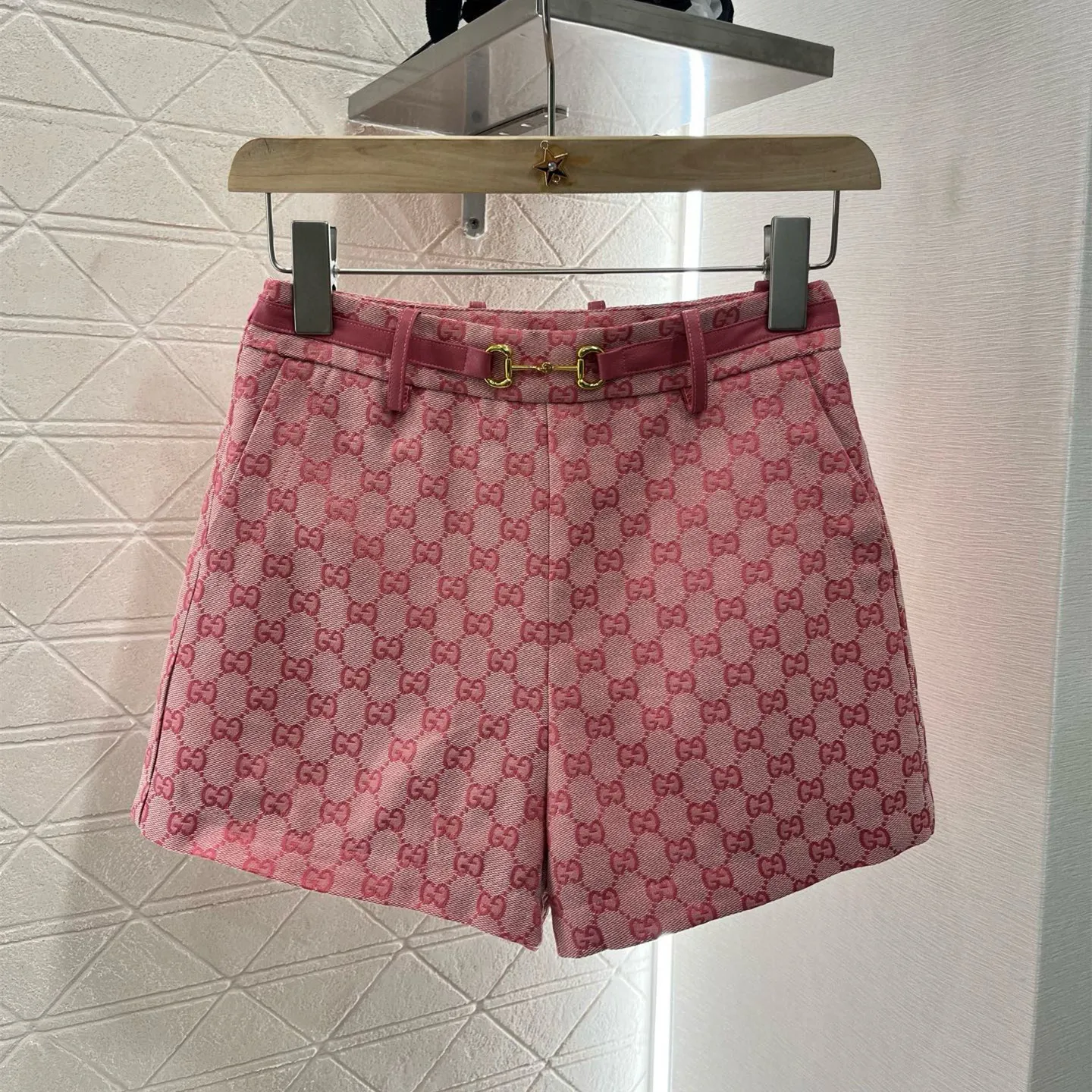 『S-L』新作 高級 手作り フルジャカード生地 クリーン 上質 上品 ショートパンツ