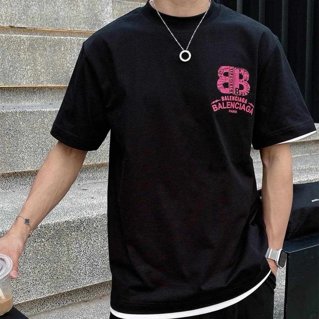 『S-4XL』デイリー使いに最適 重ね着にも対応 洗練された大人カジュアル ヴィンテージ風プリント Tシャツ
