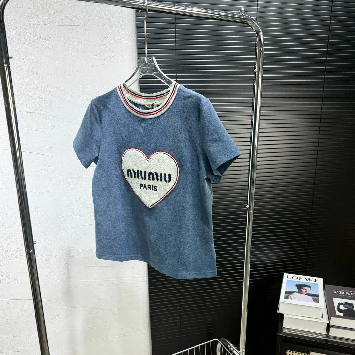 『S-L』春夏 新作 爆売れ中 特製超薄 1枚洗い加工 オーダーリブ 万針刺繍 Tシャツ