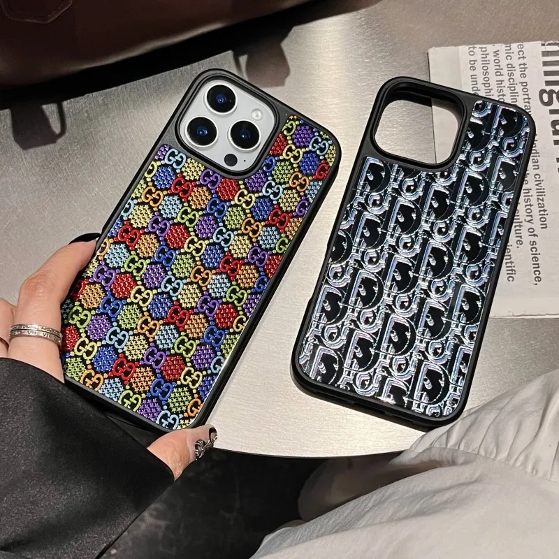 憧れトレンド 画面保護クラシッククッション性滑り止め スマホケース