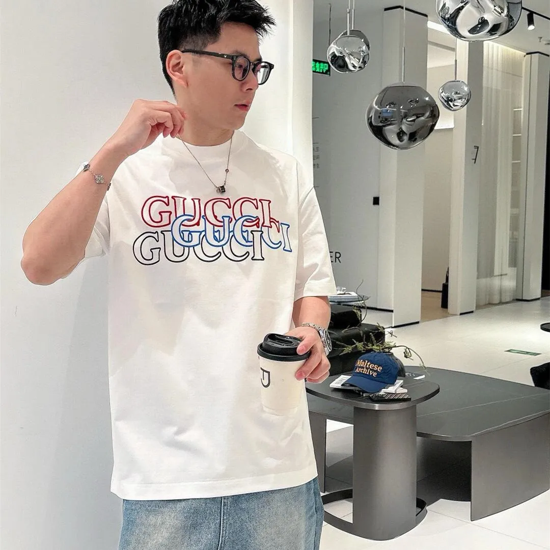 『S-4XL』コーディネートの主役 スタイルアップ間違いなし 体型カバー プリント Tシャツ