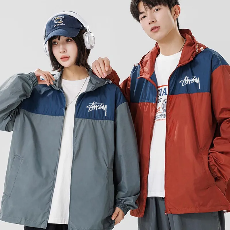 『S-3XL』夏 アイスシルク UVカット 涼感 カップル アウター アウトドア 通気性 軽量 スキンコート