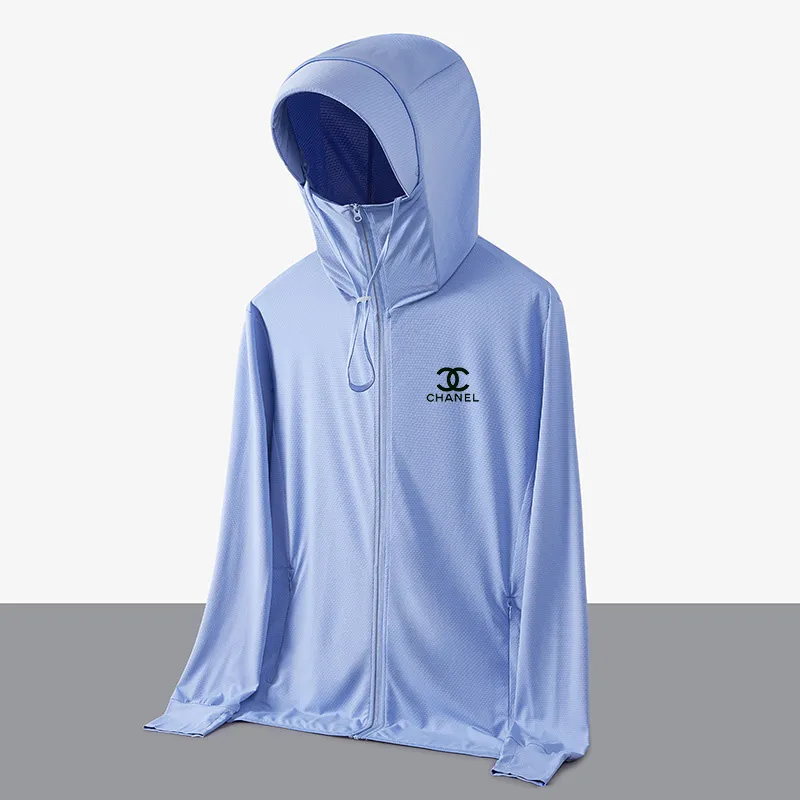 『L-4XL』男女兼用 夏 アウトドア 軽量 スキンコート フィッシング 日焼け止め UVカットアウター